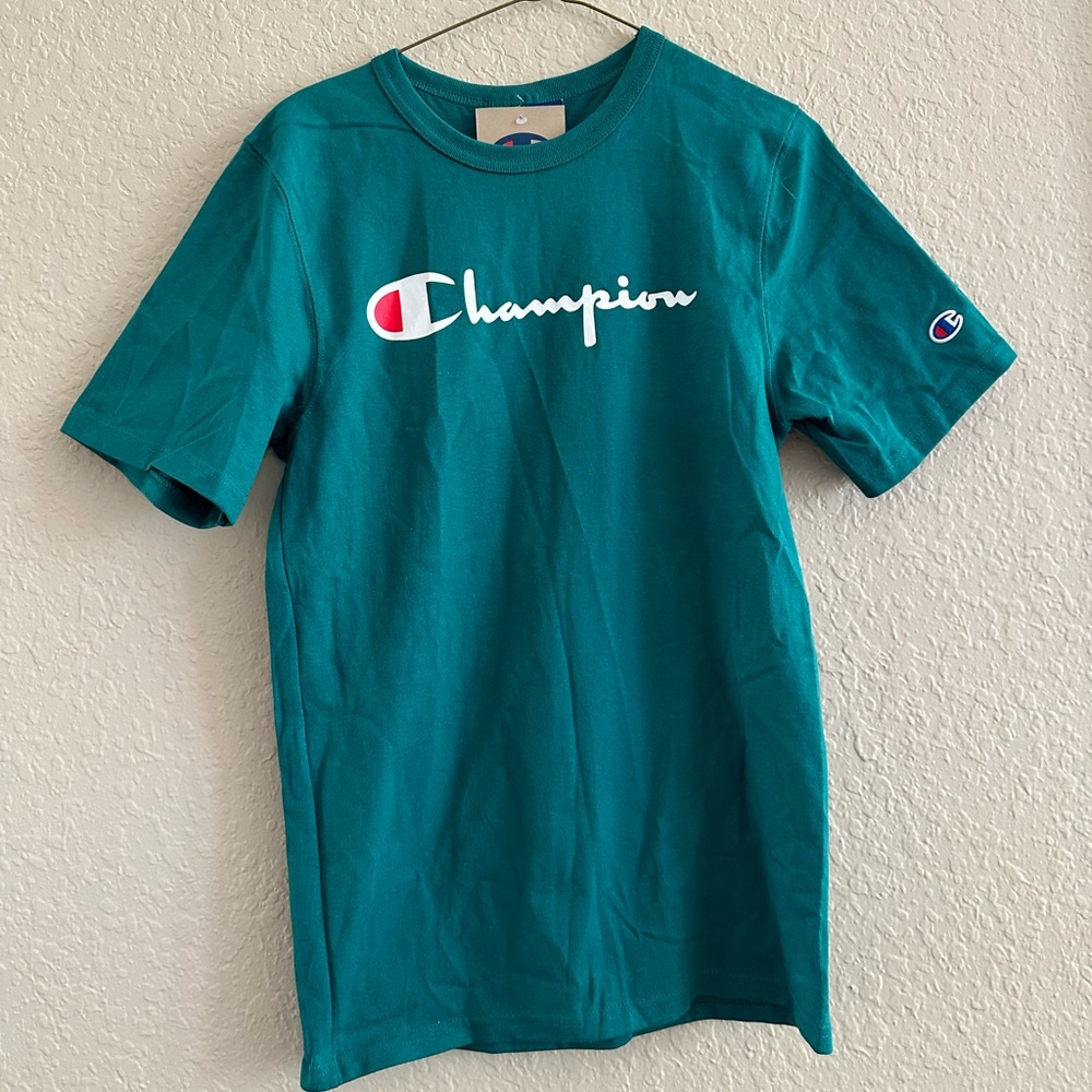 Donated — Last chance 💙5/$25💙HP Teal Champion Shirt XS NWT - Picture 2 of 4